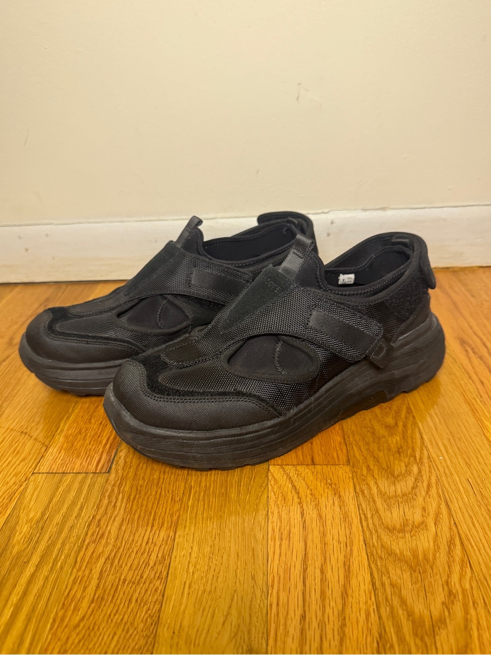 Suicoke Black Tred Sneakers